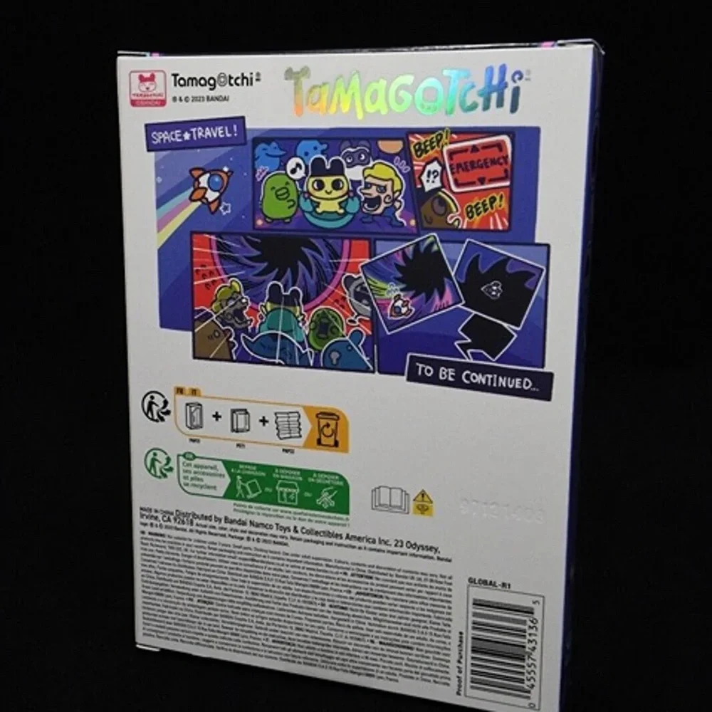 SDCC 2023:COSMIC SHELL TAMAGOTCHIS OG GEN 1&2 EXCLUSIVE + Bag and Lanyard